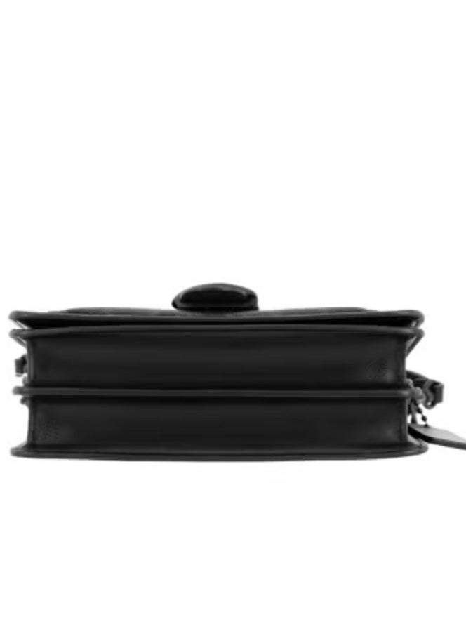 coachoutlet Coach Tabby Shoulder Bag 26 in Signature Canvas Black with Leather Trim – 91215 - Image 3